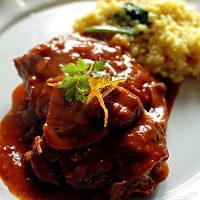 ミラノ風 オッソ・ブーコ　Osso buco à la milanaise