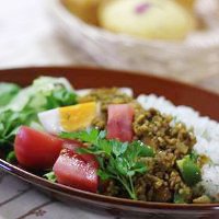 ひよこ豆のヘルシードライカレー