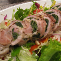 Involtini di maiale e spinaci～豚ロースとほうれん草のインヴォルティーニ～