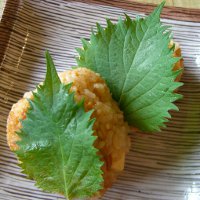 ツナと大葉の焼きおにぎり